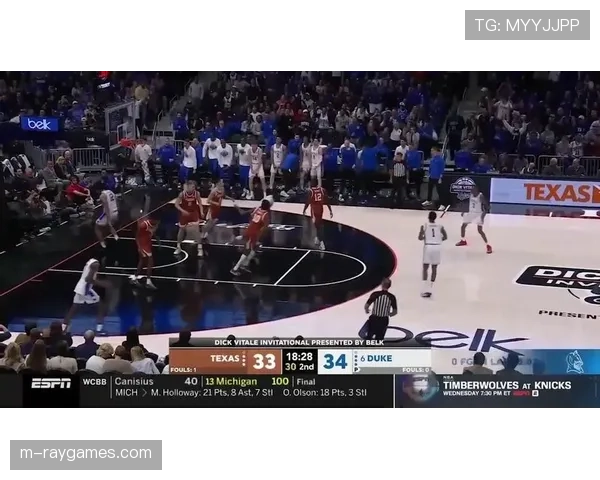 状元热门卡梅隆-布泽尔9中5拿17分5板9助4断，杜克险胜